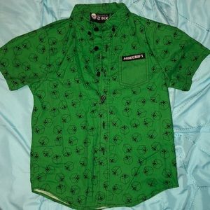 Minecraft button up